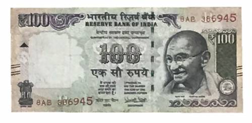 INDIA HUNDRED RUPEES